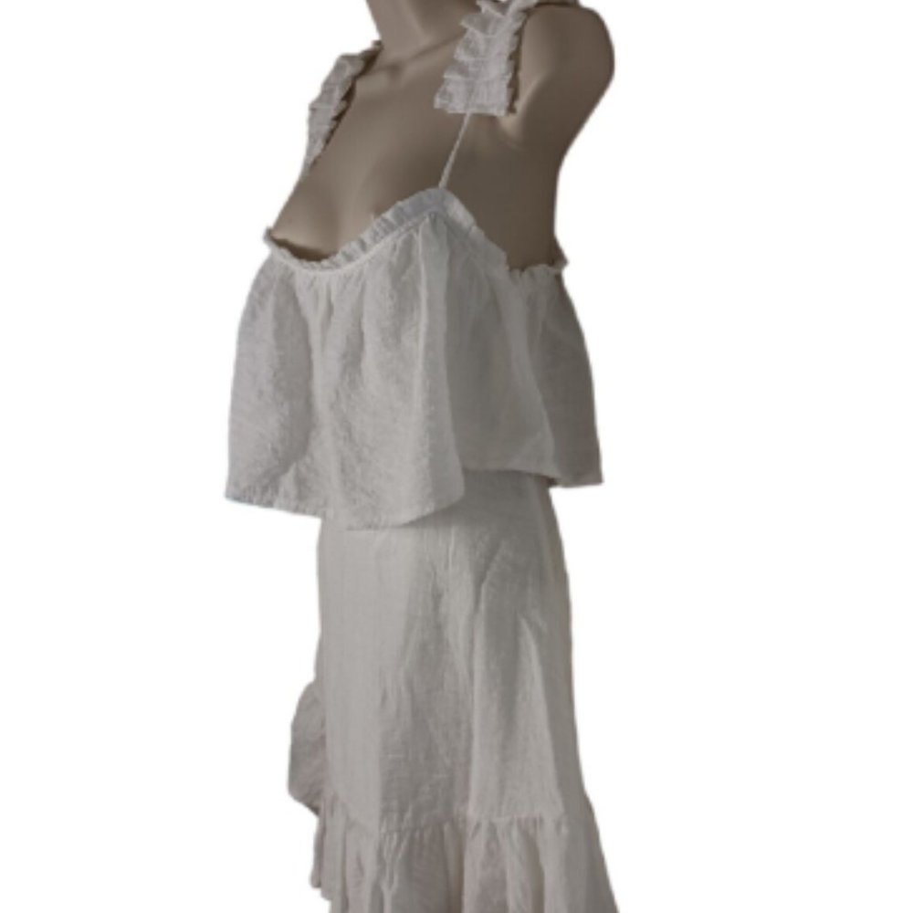 Saints + Secrets Women Size XS White Dress sleeveless Lined - Picture 5 of 9